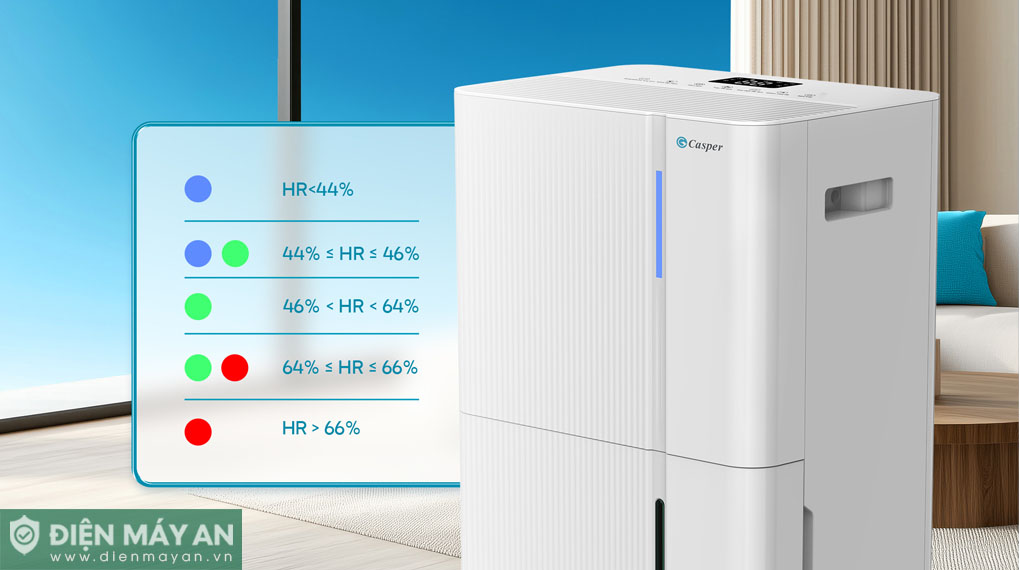 Máy Hút Ẩm Casper 30 Lít DE-30L1